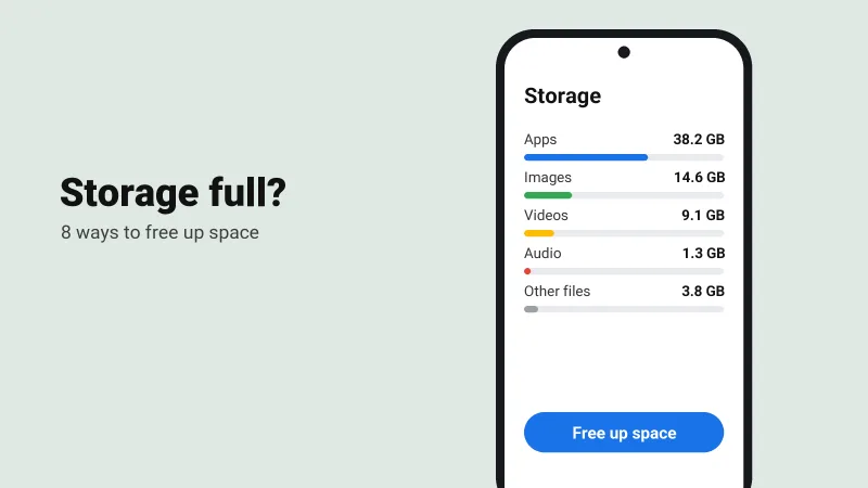 Phone Storage Full? 8 Ways to Free Up Space on Android